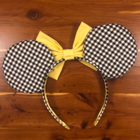Gingham Mickey Ears - Picture 3 of 5